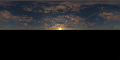 ArtStation - Sunset Skies HDRI Collection Vol.1 - 6 Skies at 16k resolution, Clouds+Atmosphere ...