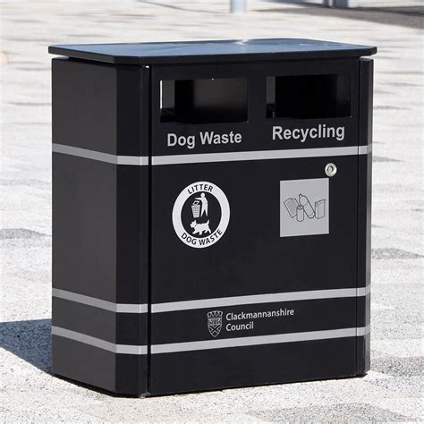 Derby Economy Recycling Bin Street Furniture Broxap