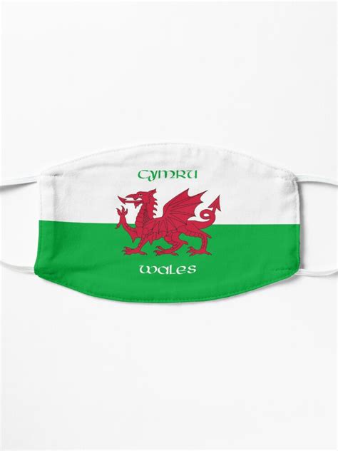 Cymru Wales The Welsh Dragon Flag Mask For Sale By Solarcross