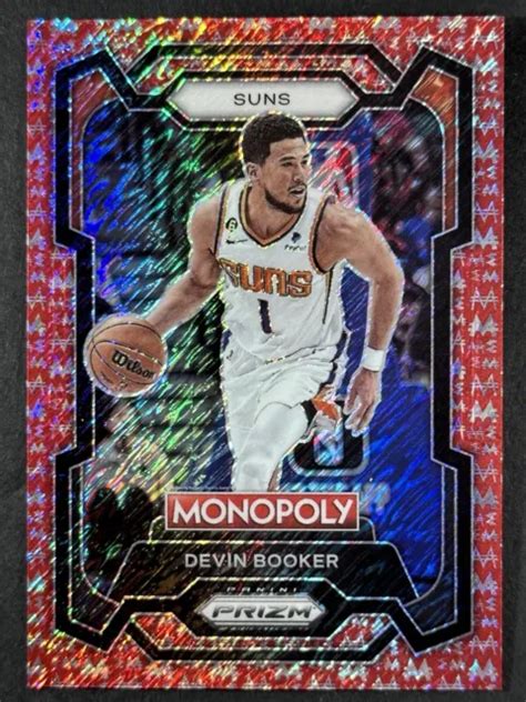 2023 24 PANINI PRIZM Monopoly Devin Booker Rouge Millionnaire