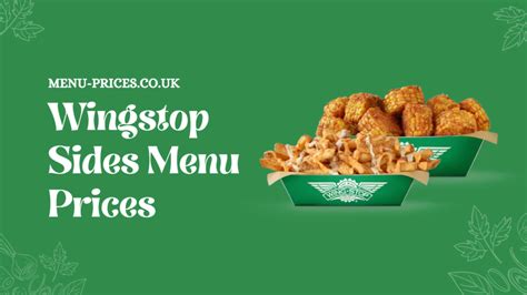 Wingstop Sides Menu Prices UK 2024