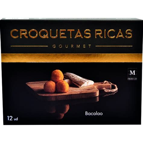 Gourmet Croquetas De Bacalao Caseras Estuche G Croquetas