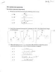 Lab 10 Pdf PRE LABORATORY QUESTIONS Due Before Laboratory Experiment