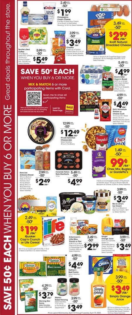 King Soopers Weekly Ad Apr Apr Easter Promotion Included