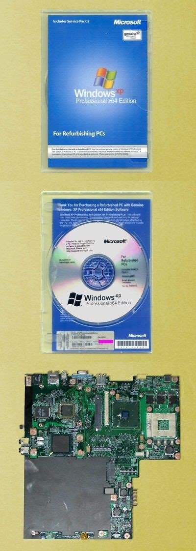 Windows Xp Professional X64 Edition Full Version Disc And Product Key Pro 64 Bit Windows Xp