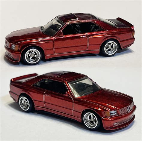 89 Mercedes Benz 560 SEC AMG Hot Wheels 2024 Super Treasure Hunt