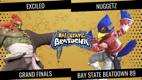 Bay State Beatdown 89 HDR Exciled Ganondorf Vs Nuggetz Falco