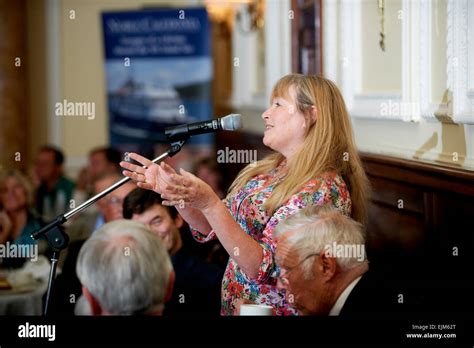 Mary Killen at The Oldie Literary Lunch 18/09/12 Stock Photo - Alamy