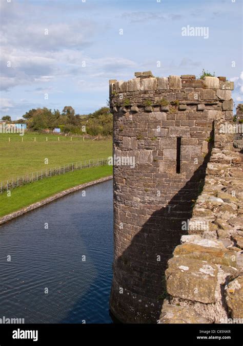 Beaumaris Castle, Wales Stock Photo - Alamy