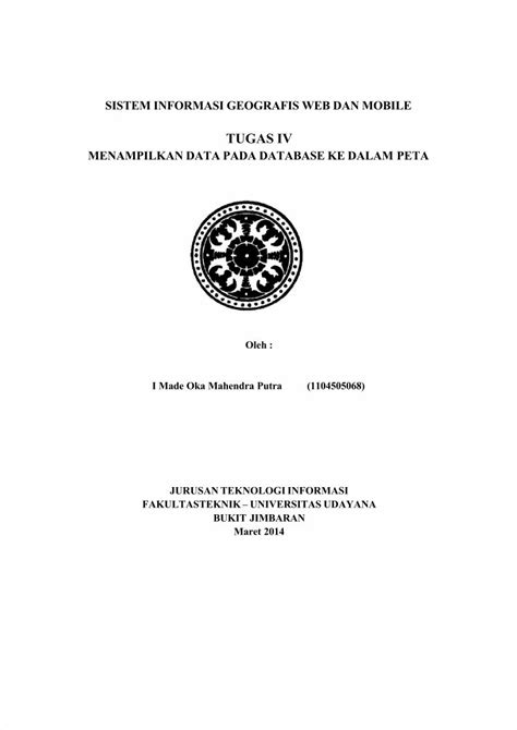 PDF Tugas 4 Menampilkan Pada Peta Docx DOKUMEN TIPS