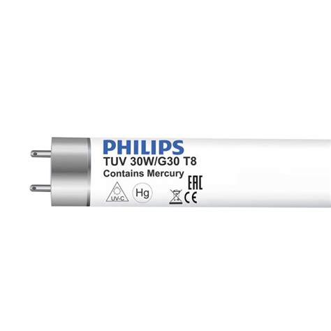 Lâmpada Germicida UV C 30W TUV 30W PHILIPS Top Lâmpadas Especiais