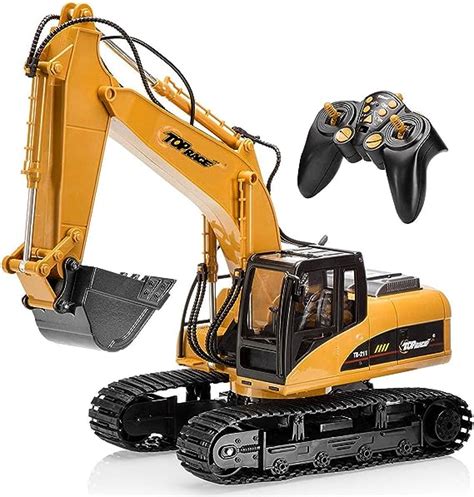 Top Race 15 Channel RC Digger Excavator Fully Functional Remote