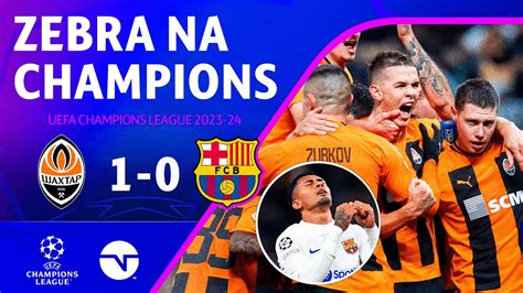 BARCELONA JOGA MUITO MAL E É DERROTADO PELO SHAKHTAR NA CHAMPIONS