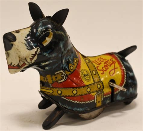 Sold Price Marx Tin Windup Wee Scottie Dog October 5 0120 1000 Am Cdt