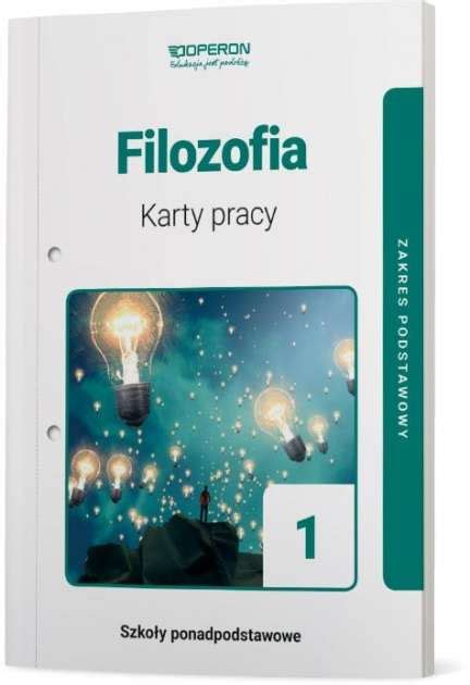 Karty Pracy Ucznia Filozofia Klasa Zakres Podstawowy Bookbook Pl