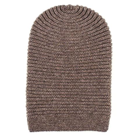 Brown Cashmere Slouchy Beanie Uk