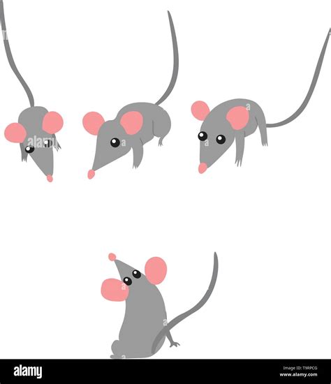 Mice Vector Vectors High Resolution Stock Photography And Images Alamy