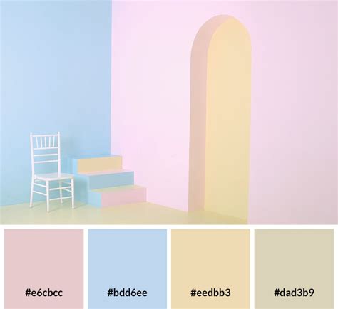 25 Pastel Color Codes And Palettes With Example Photos