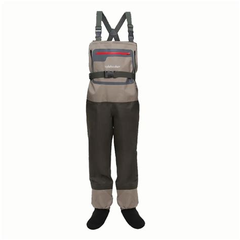 Men’s Breathable Fly Fishing Waders Stocking Foot Waterproof ...