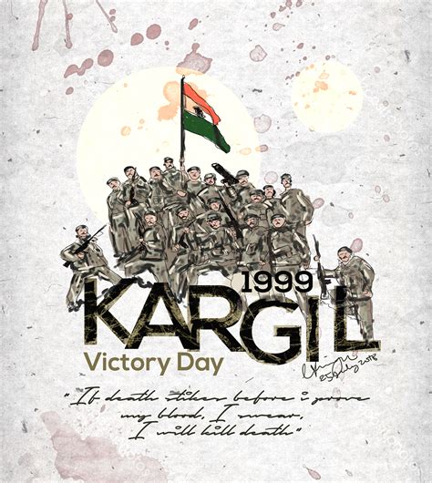 kargil war victory day poster design on Behance