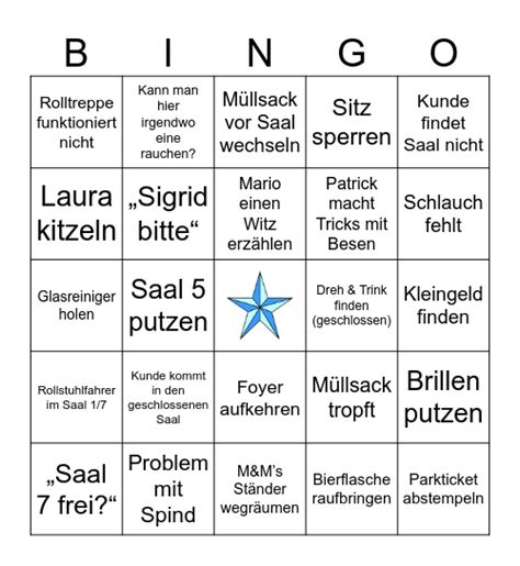 Bill Bingo Card