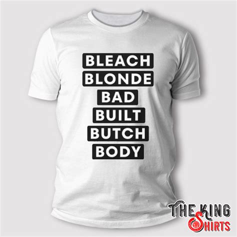 Jasmine Crockett Bleach Blonde Bad Built Butch Body T Shirt Thekingshirts