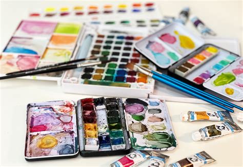 aquarellfarben alles ueber diese magischen alleskoenner