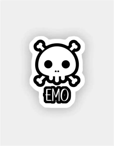 Kawaii Emo Stickers | RevXval Emo