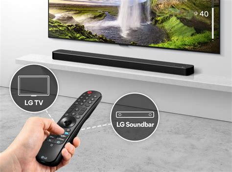 Buy 440W Powerful Soundbar W Subwoofer - SP8A | LG IN