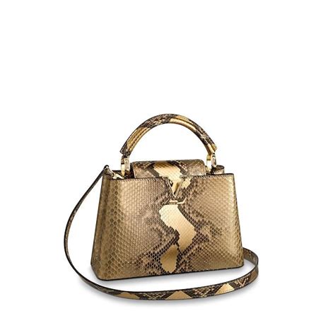 Capucines BB Python Handbags LOUIS VUITTON Python Handbags Bags