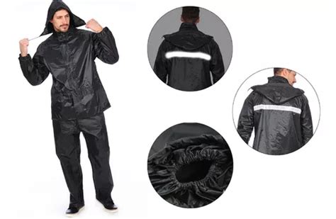 Capa Roupa Chuva Conjunto Jaqueta Calça Motoqueiro Flex Parcelamento