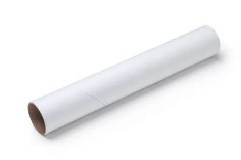 8 Inch L White Paper Core Tube For Packaging Thickness 12 Mm At Rs