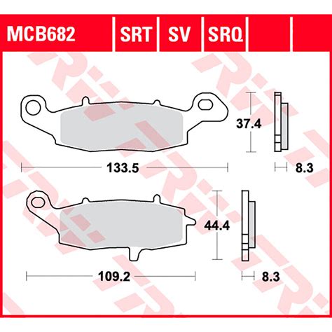 Bremsbelag Trw Sinter Road Kawasaki Vn Classic Vn B Vorne