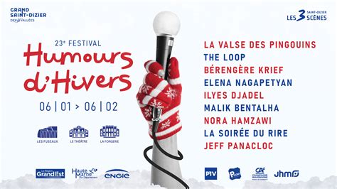 Un Mois Pour Rire Le Festival Humours Dhivers Revient En 2026 Saint Dizier