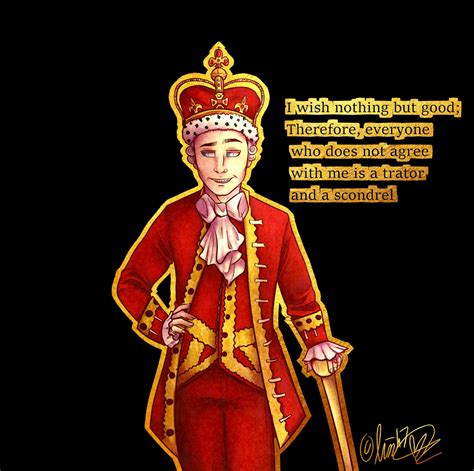 King George III - Hamilton by nuuskisboi on DeviantArt