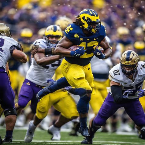 Michigan Wolverines Donovan Edwards Dominates In Thrilling Win Over