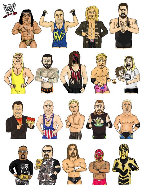 Wwf Heros 3 By Blank Mange On Deviantart