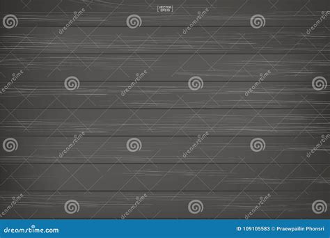 Dark Wood Pattern and Texture Background. Vector Illustration. Stock ...