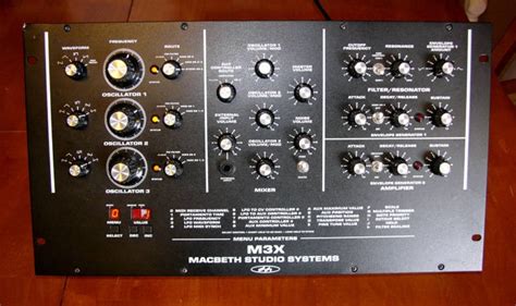 MATRIXSYNTH MACBETH M3X ANALOG SYNTH SN 1002