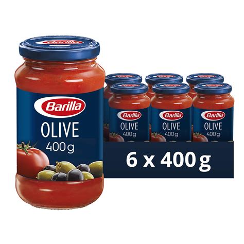 Buy Barilla Olive Pasta Sauce With 100 Italian Tomatoes Green And