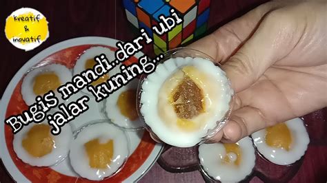 Cara Memasak Bugis Mandi Dari Ubi Jalar Kuning Mandi Kuah Santan