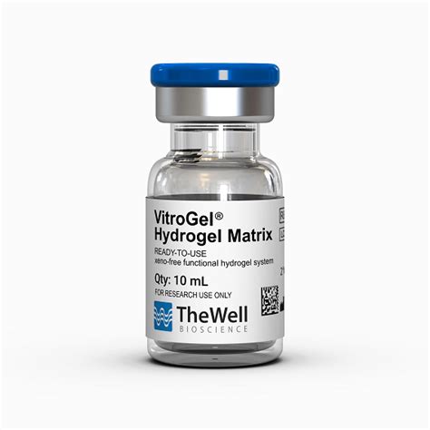 Vitrogel® Hydrogel Matrix 3d Cell Culture Thewell Bioscience