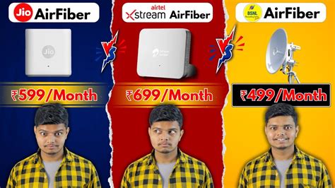 Jio AirFiber VS Airtel Xstream Airfiber VS Bsnl Air Fiber