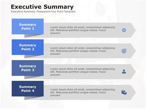 Stunning Best Executive Summary Powerpoint Template Warehouse ...