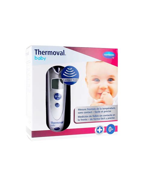 Hartmann Thermoval Baby Thermomètre sans Contact 3en1 Archange Pharma