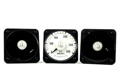 2 Ge Ac Ammeters And 1 Ge Ac Voltmeter 0449 On Dec 30 2022