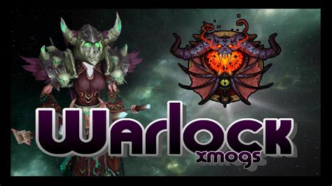 World Of Warcraft Warlock Transmogs Plague Lich Xmog Set Youtube