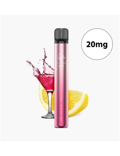 Elf Bar V2 600puffs 20mg Pink Lemonade Mesh Coil Disposable Vape