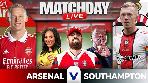 Arsenal 3 3 Southampton Match Day Live Ft Turkishldn Cecil Jee Charlene Laurie Nic