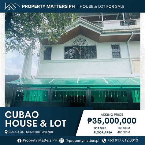 Cubao House And Lot For Sale Near Th Ave Property For Sale House